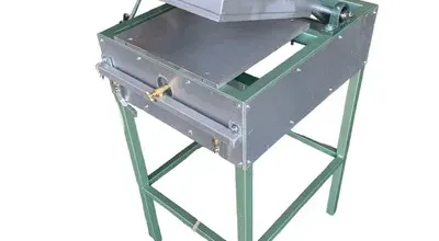 آلة لصنع خبز الصاج يعمل بالغاز (مكبس مسطح للتورتيلا)